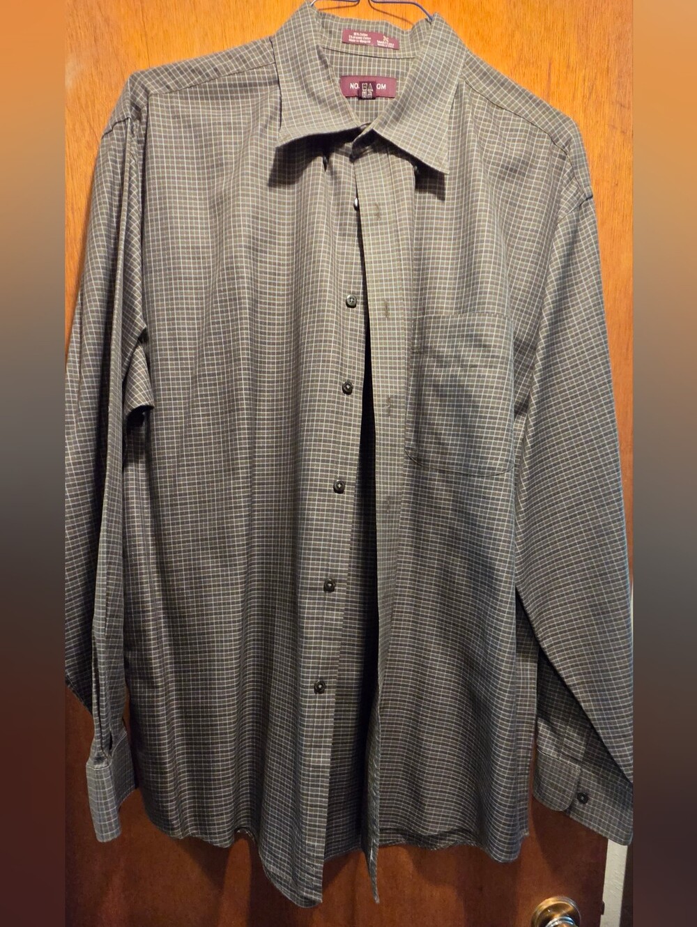 Nordstom Mens Luxury Vintage NWOT Dress Shirt SzXL18"×35: